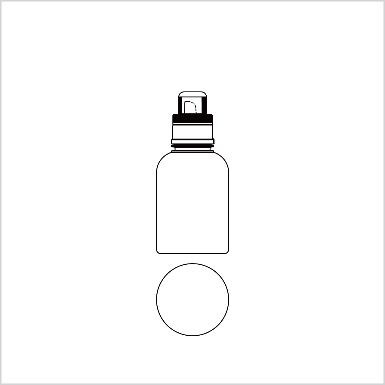 BLANC｜化粧品容器のツバキスタイル
