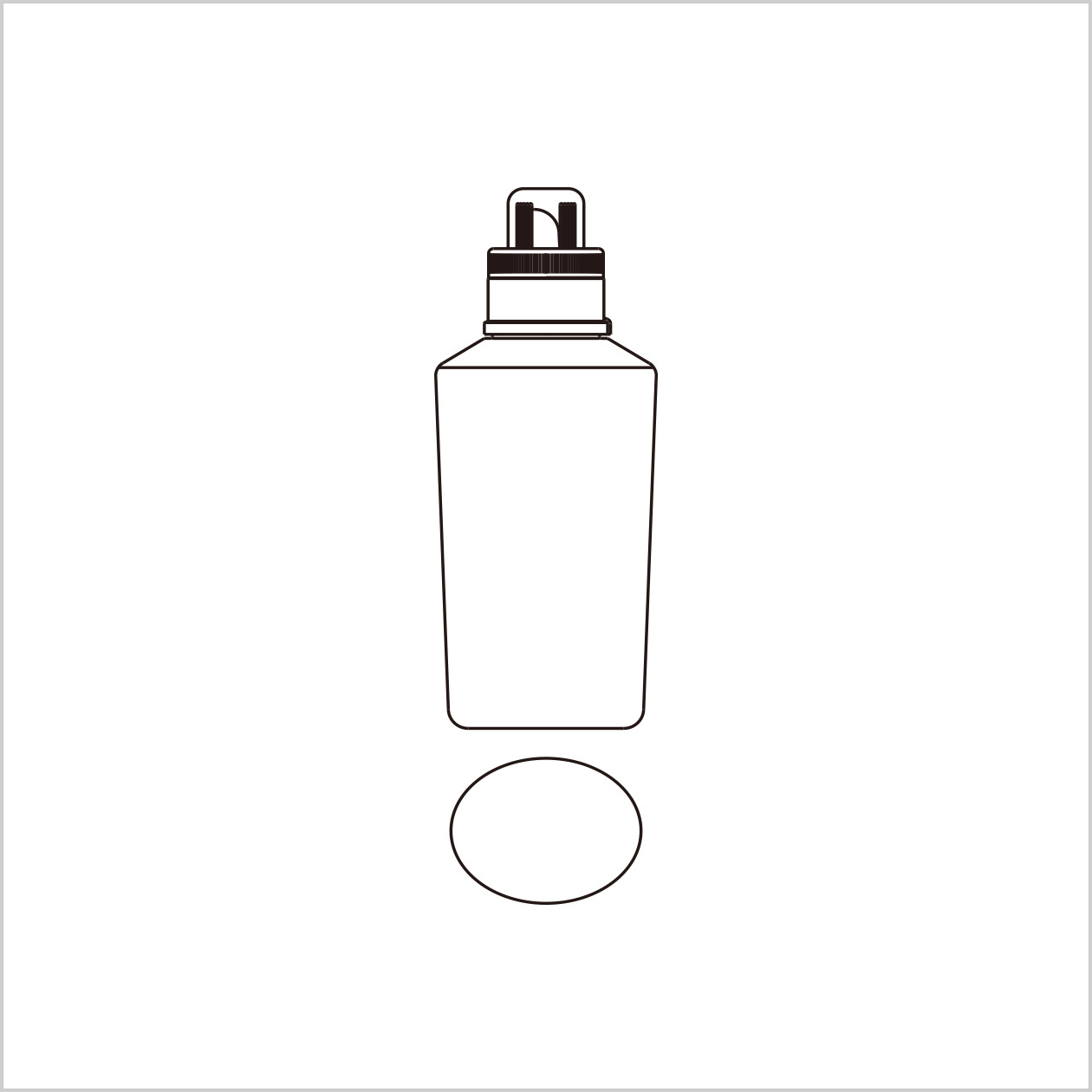 BLANC｜化粧品容器のツバキスタイル
