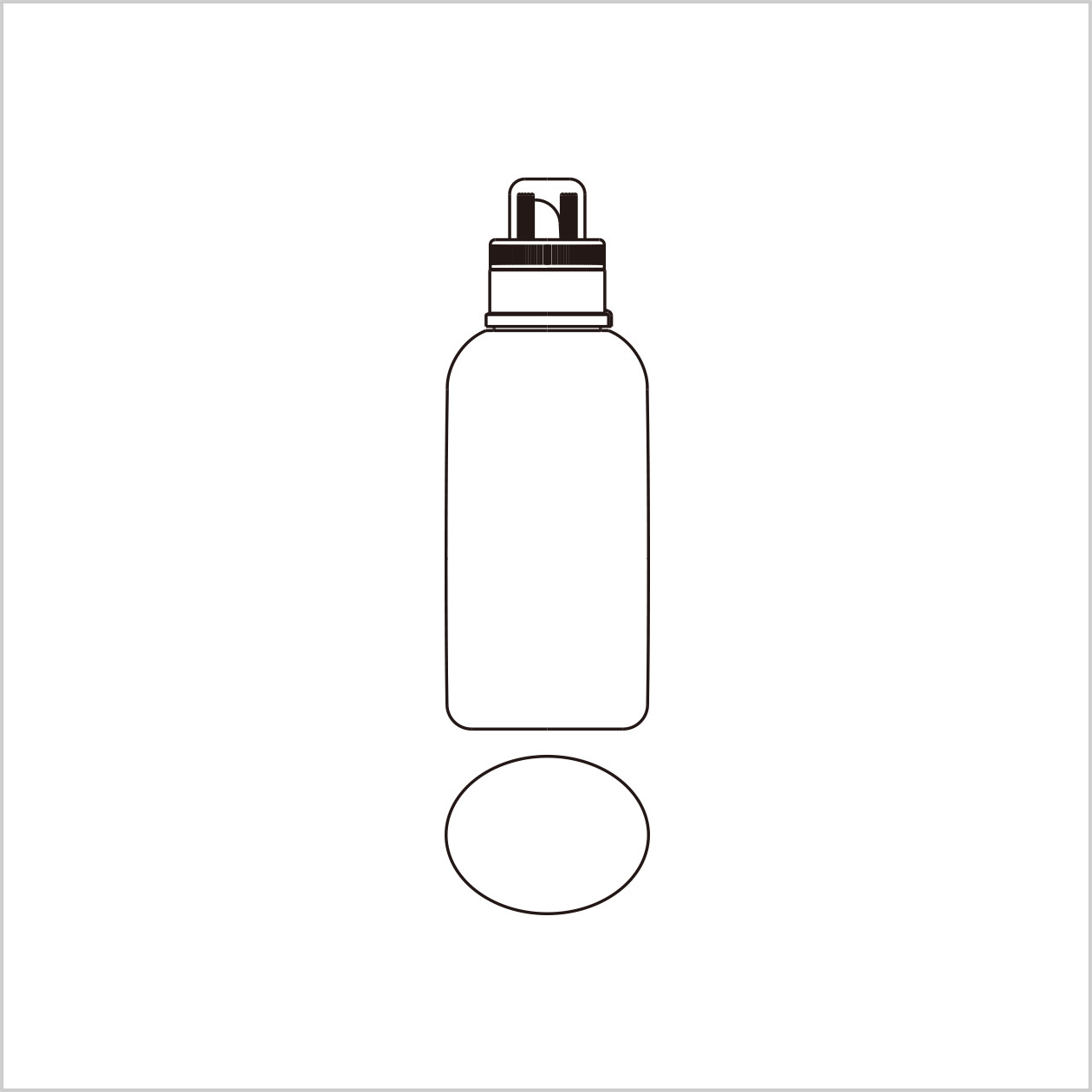 BLANC｜化粧品容器のツバキスタイル