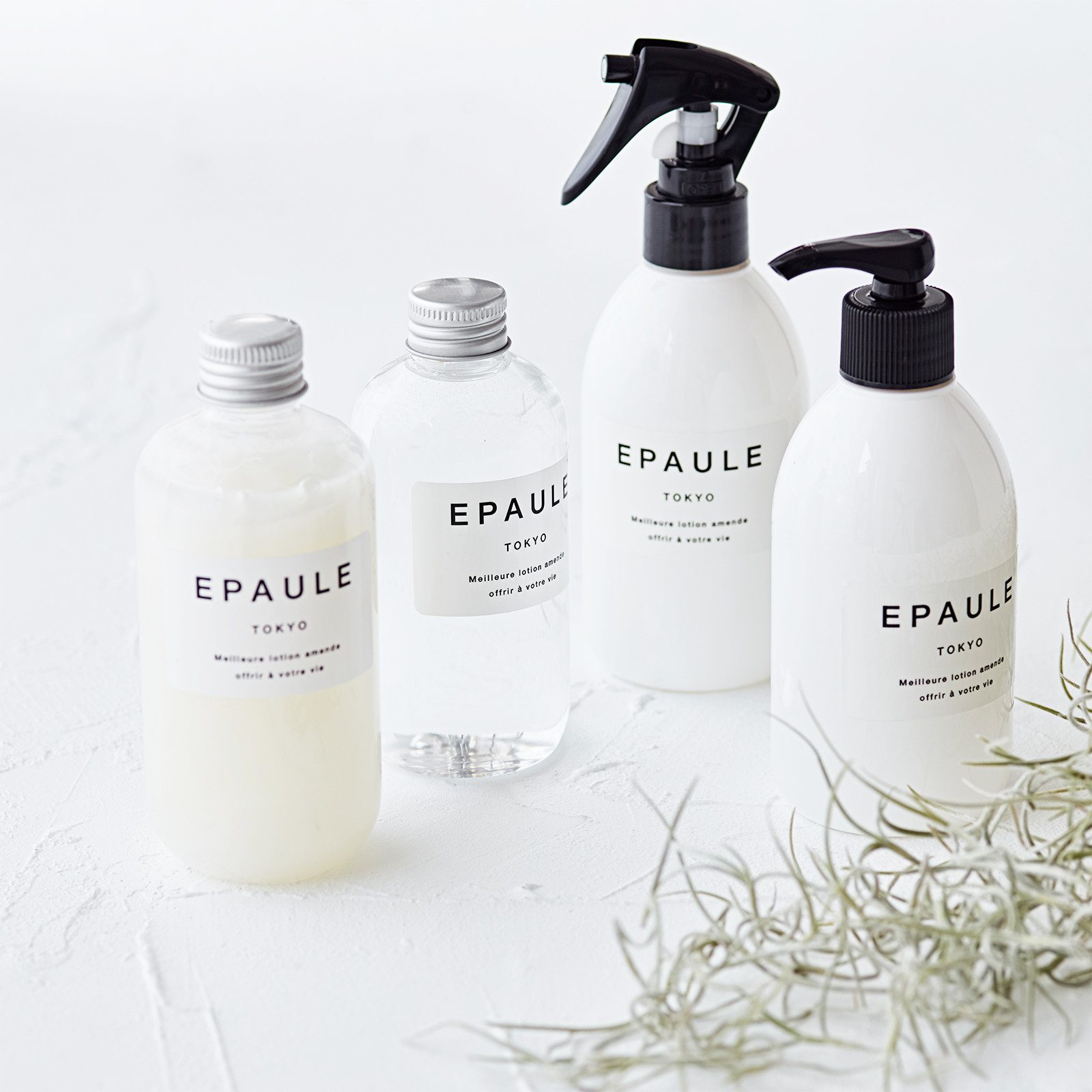 EPAULE｜化粧品容器のツバキスタイル