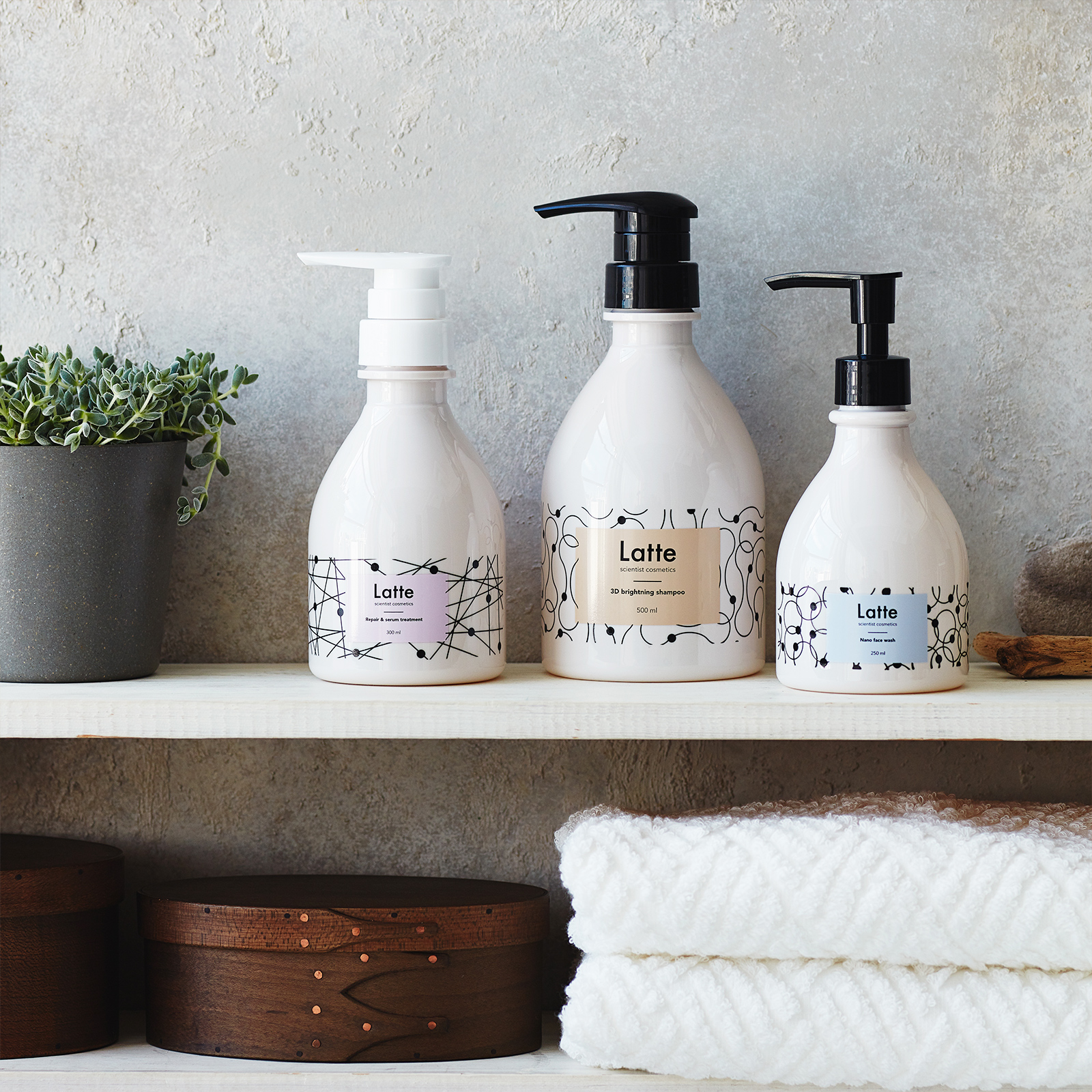 LATTE｜化粧品容器のツバキスタイル