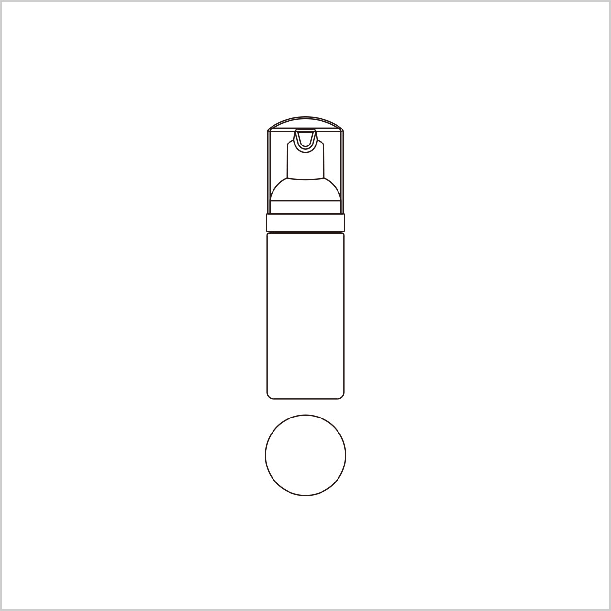 MINI PUMP FORMER｜化粧品容器のツバキスタイル