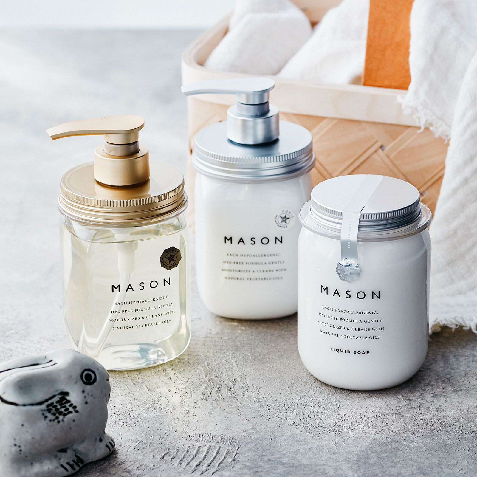 化粧品容器 (MASON JAR)
